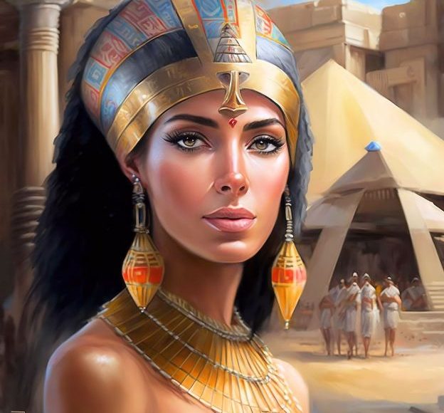 Cleopatra-queen-of-Egypt-by-Midjourney-AI